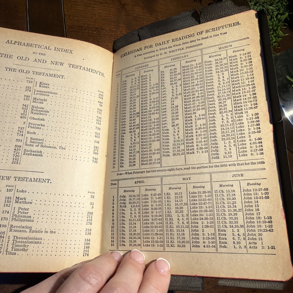 Holy Bible World 1941 KJV Genuine Leather Concordance Vtg World Pub - Picture 8 of 8